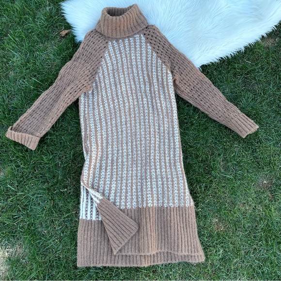 By Timo Soft Knit Turtleneck Dress medium NWT - Picture 3 of 8
